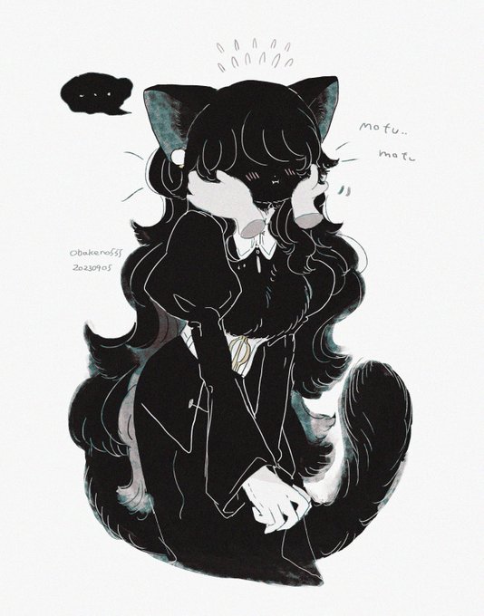 「cat tail whiskers」 illustration images(Latest)｜2pages