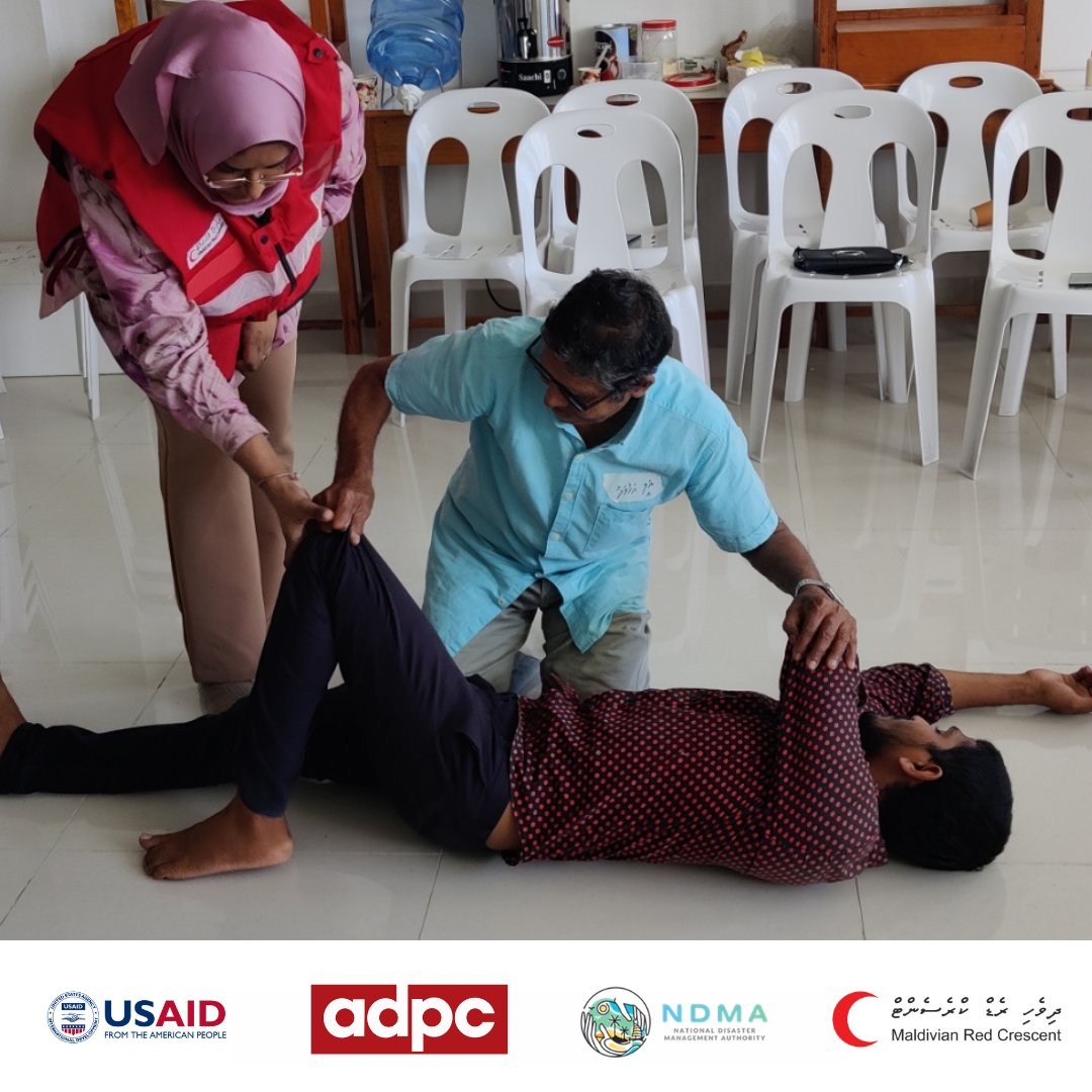 maldivianrc's tweet image. We held a Basic First Aid training in B. Kendhoo under the #SPRINGProject&apos;s Priority Implementation Projects, following the Island Disaster Management Plan planning workshop last year.

Through this training, we hope to create prepared and resilient communities across Maldives!