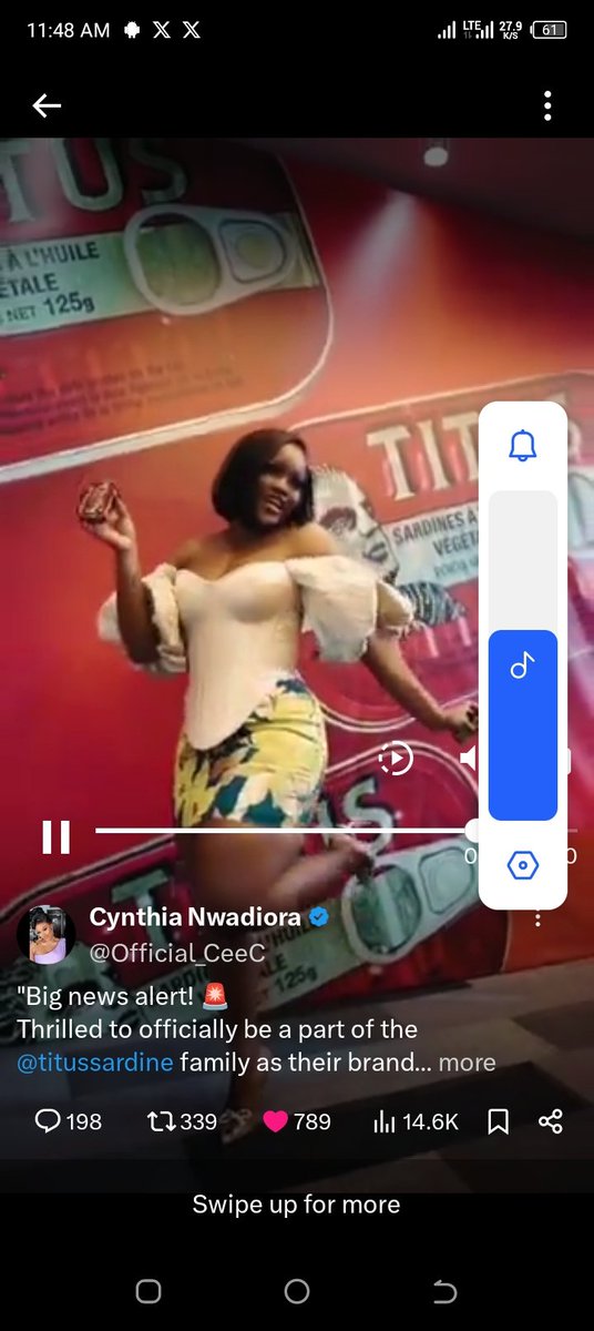 Ladies and gentlemen have you seen the latest ambassador in town
It's #CeecXTitussardine
CEEC X TITUS SARDINE
CONGRATULATIONS CEEC
#CynthiaNwadiora 
#Ceec