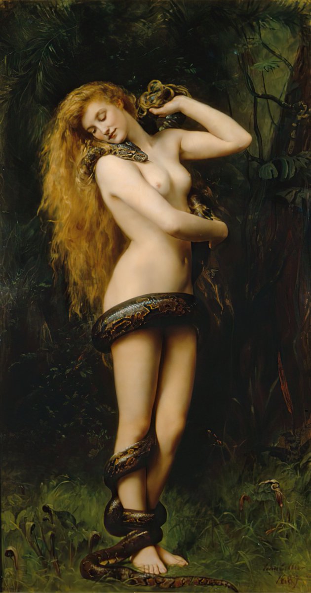 John Collier. Lilith. #art #painting #beauty #victorian