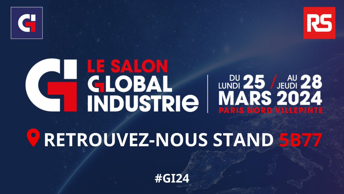GLOBAL INDUSTRIE 2024 ! 🚀
 
Découvrez nos nouveautés pour le secteur de l'industrie et échanger avec nos partenaires : Megger, Facom, <a href="/StanleyBlkDeckr/">Stanley Black & Decker</a>  <a href="/DEWALTtough/">DEWALT</a> @festo_global et Groupe WIKA.
 
👉 Badge d'entrée gratuit : weare.rs/4bREK8M 
 
#Salon #GIPARIS #GIPARIS24