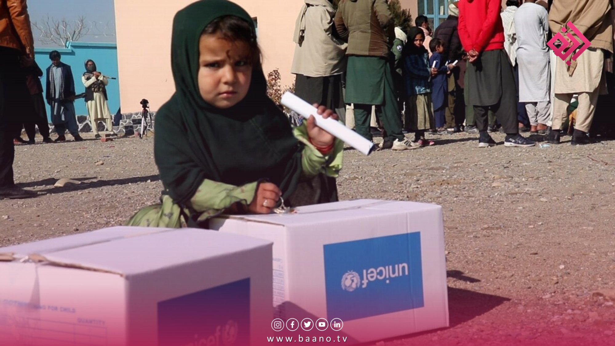 یونیسف برای بیش از 4 میلیون دختر نوجوان در افغانستان قرص‌های فولیک اسید توزیع کرد