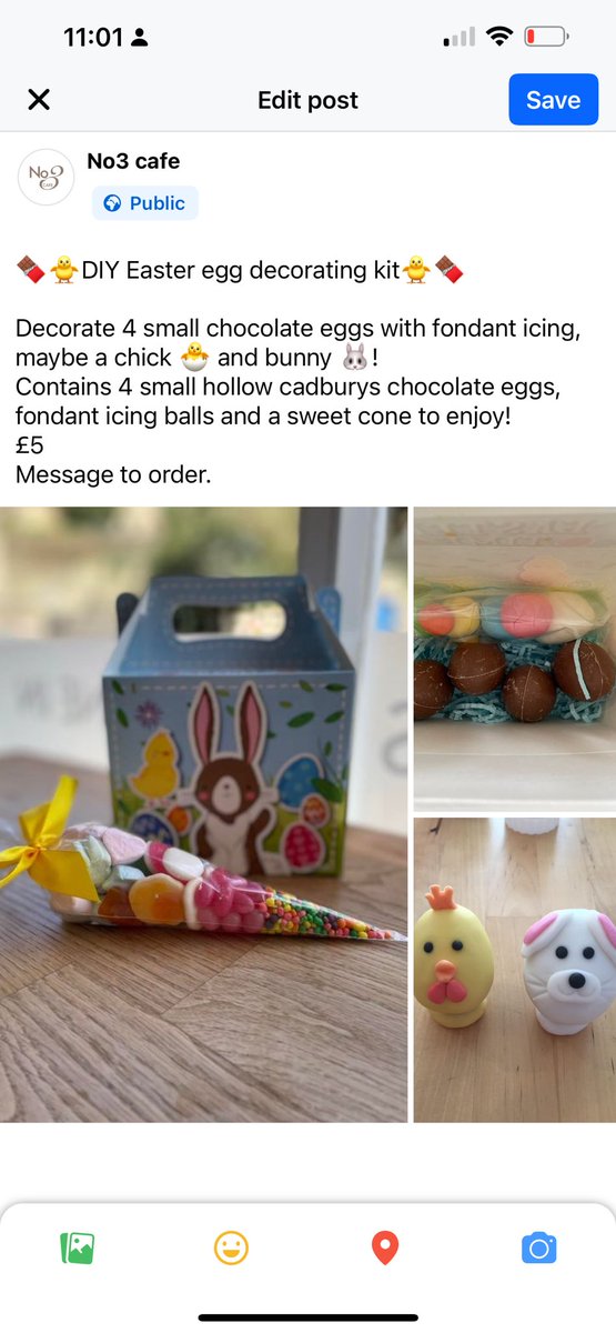 🥂🍫DIY Easter Egg Decorating Kits🍫🐥

£5.00 

Message me to order!
<a href="/ThePigGuide/">ThePrandialPlayground</a>
