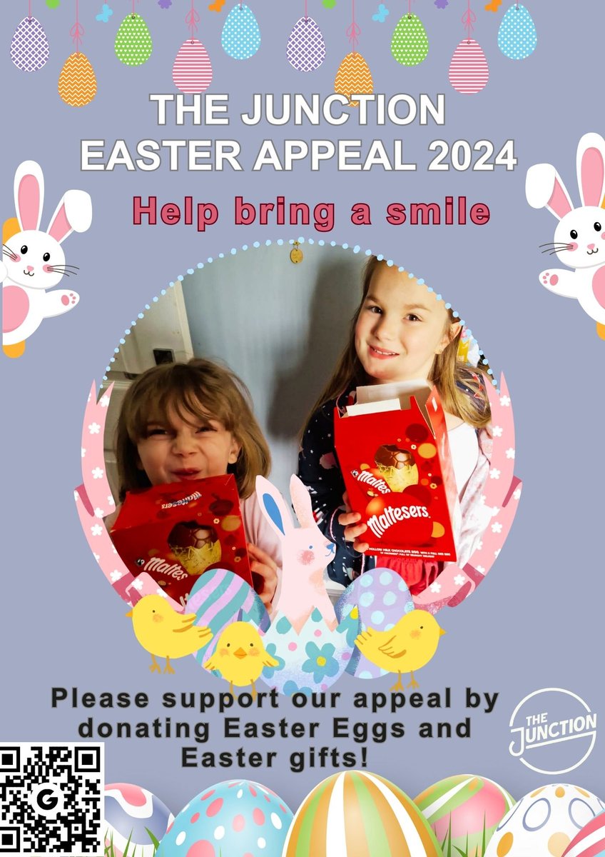 💝This Easter, help us bring joy to hundreds of young carers, vulnerable children, and resilient young people. Donation Points: The Junction- Westfield Farm, The Green, Dormanstown HSBC - 60 Albert Road, Mboro Co-op Food - High Street, Marske MyPlace - Middlesbrough