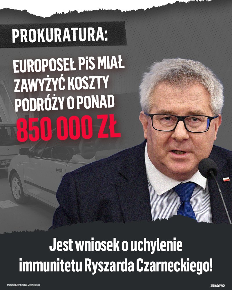 Śledczy ustalą, czy Europoseł PiS oszukiwał na „kilometrówkach”❗