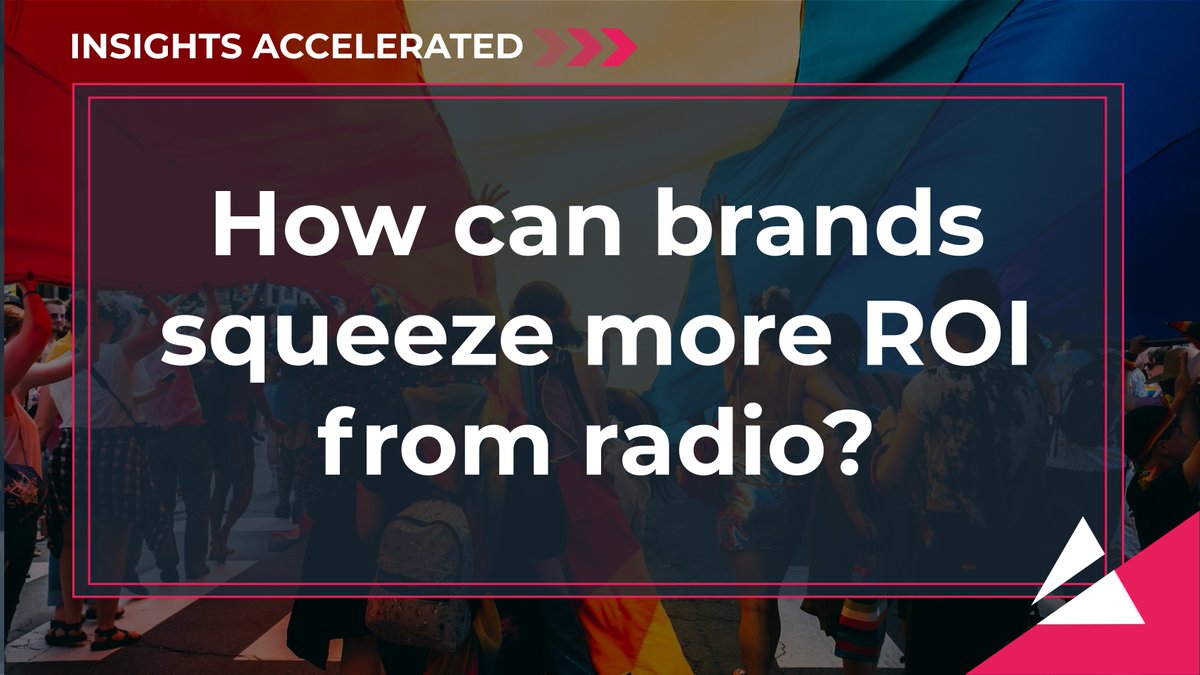 Find out how brands can maximise their ROI from radio to enhance #diversity in our latest #InsightsAccelerated report: bit.ly/3SMLbRQ