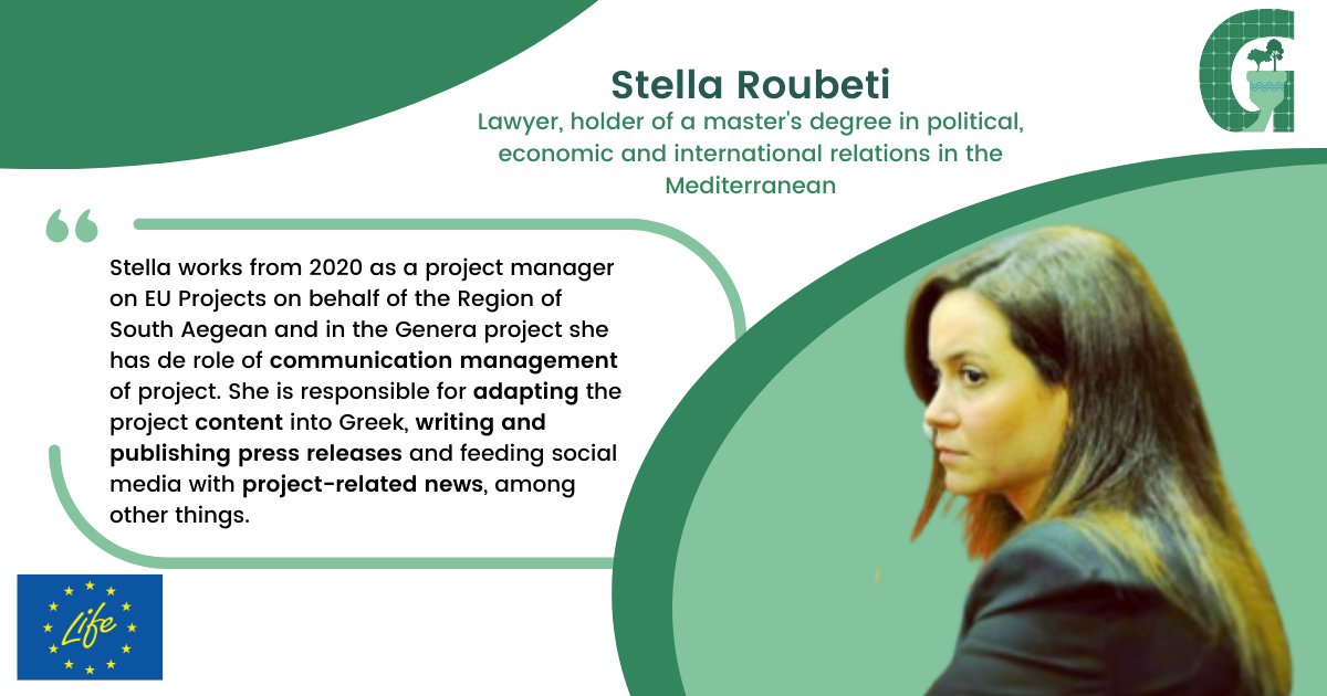 🔍 #MeetThePartners
Today we introduce READ
Discover the experts leading this project at #READ and how they contribute with their experience to the GENERA Project: Irini Barianaki and Stella Roubeti

#LIFEProgramme #greentransition #LIFEAmplifiers