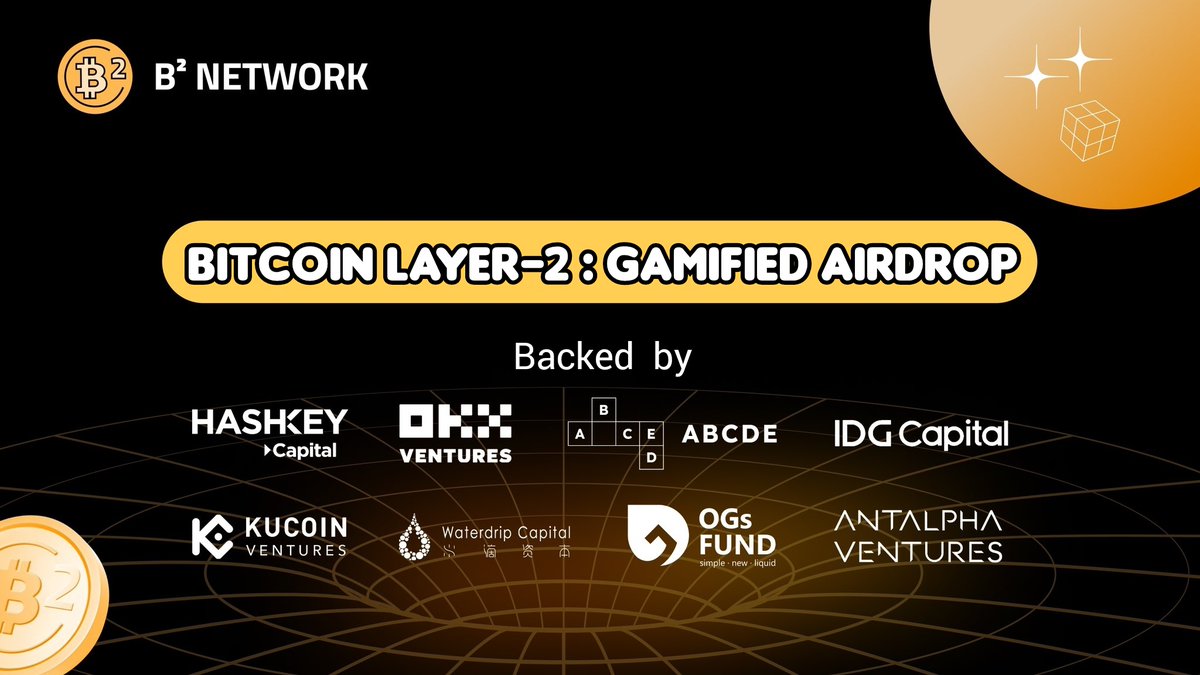 FastLife's tweet photo. 🪂 @BSquaredNetwork launches it's Bitcoin Layer-2, backed by giants such as @HashKey_Capital, @OKX_Ventures, @KuCoinVentures..

They will be distributing a large part of their tokens, in the form of a gamified airdrop, pushing their TVL to over $400M at present

1/13🧵 https://t.co/vuefwfLNYP