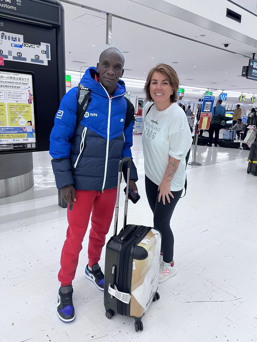 Volamos con la ÉLITE ✈️ Rumbo a la maratón de Tokio 2024

<a href="/EliudKipchoge/">Eliud Kipchoge - EGH🇰🇪</a> 🤝 Lidia Hita

¡Somos MARATÓN!