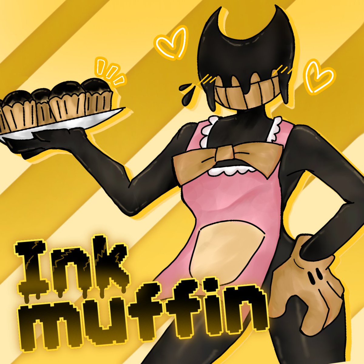 Ink muffin Give it a try! 🖤😈
#bendy #BATIM #BATDR #Indiecross #fanart #Inkdemon