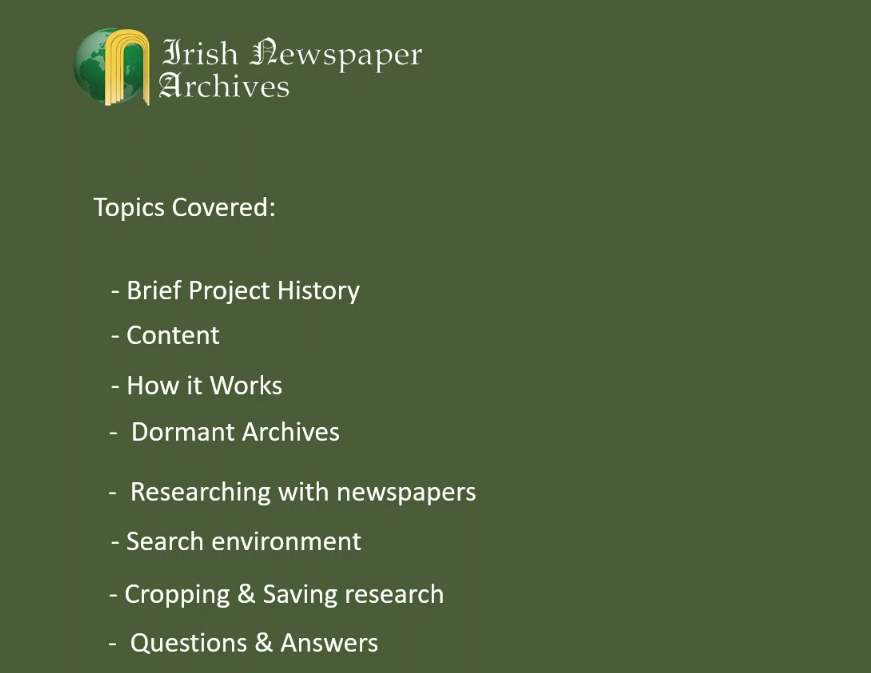 library_atu's tweet image. Andrew Martin is up next showcasing @IrishNewspapers 
#NTUTORRWeek #ATULibrary