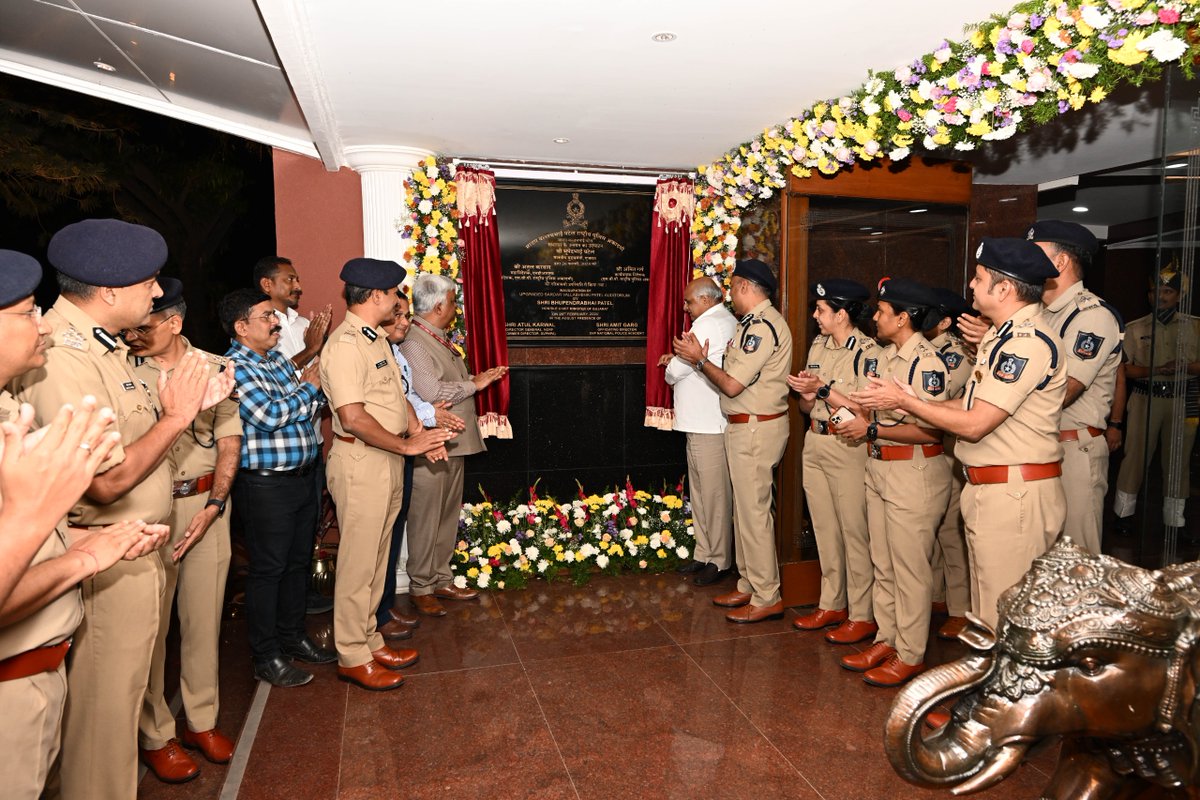 svpnpahyd's tweet photo. Renovated "Sardar Vallabhbhai Patel Auditorium" of the Academy was Inaugurated on 26.02.2024 by Honorable Chief Minister of Gujarat State Shri Bhupendrabhai Patel.

DG NDRF Shri Atul Karwal, Director of Academy Shri Amit Garg graced the occasion with their presence. https://t.co/LBbHw39IyD