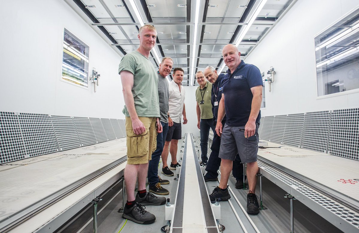 Our new cleanroom will ensure that the huge cryomodules which we are building for @PIP2accelerator will move seamlessly through the process thanks in part to an integral rail through the workspace. How clean is a cleanroom? Click to find out more 👉: linkedin.com/pulse/cleanroo…