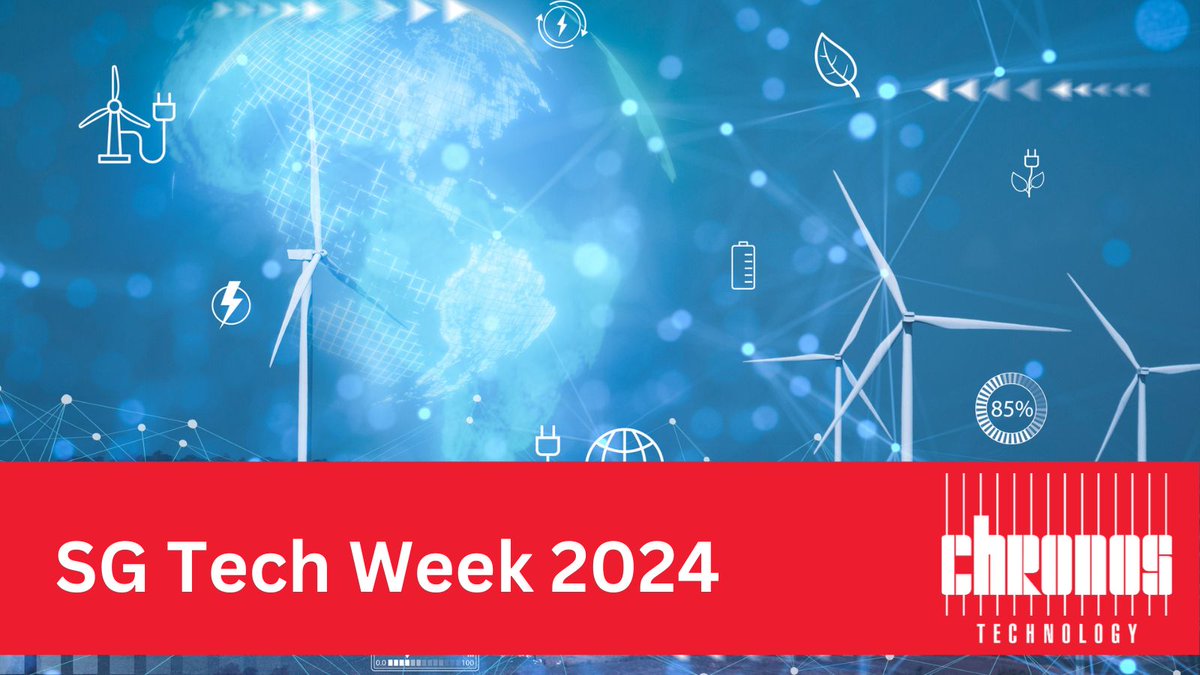 Meet Chronos at SGTech Week to discuss how precision timing and synchronisation will help you achieve sub-microsecond-precision that’s essential for today’s smart grids.
hubs.la/Q02h-Tz70

#sgtechweek #smartgrid #powergrid #energy #timingforenergy