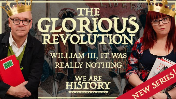 Huzzah! It’s a new series of @wearehistorypod - our laughable attempt at a historic podcast. This week, as a middle class lefty, I get all excited about a revolution where nobody much got hurt… listen.podmasters.uk/wah1688?at=100…