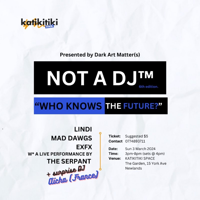 Katikitikispace's tweet image. Sunday we party in Magic 🇿🇼 

No better Sunday than a Dark Art Matter Sunday 🌻🧞