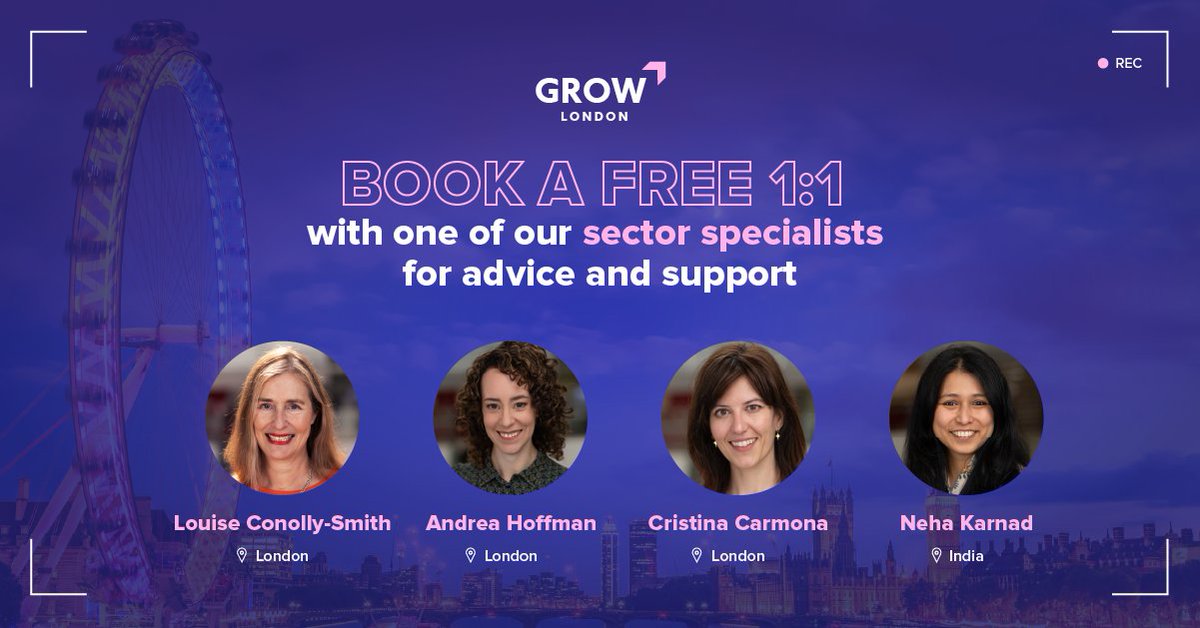 Grow London (@growldnbusiness) on Twitter photo When it comes to growing your business within the dynamic and exciting film sector, #London offers a collaborative ecosystem, government support and a growing talent pool. 🚀
Schedule a meeting with one of our sector experts and get free impartial advice, access to networks and When it comes to growing your business within the dynamic and exciting film sector, #London offers a collaborative ecosystem, government support and a growing talent pool. 🚀
Schedule a meeting with one of our sector experts and get free impartial advice, access to networks and
