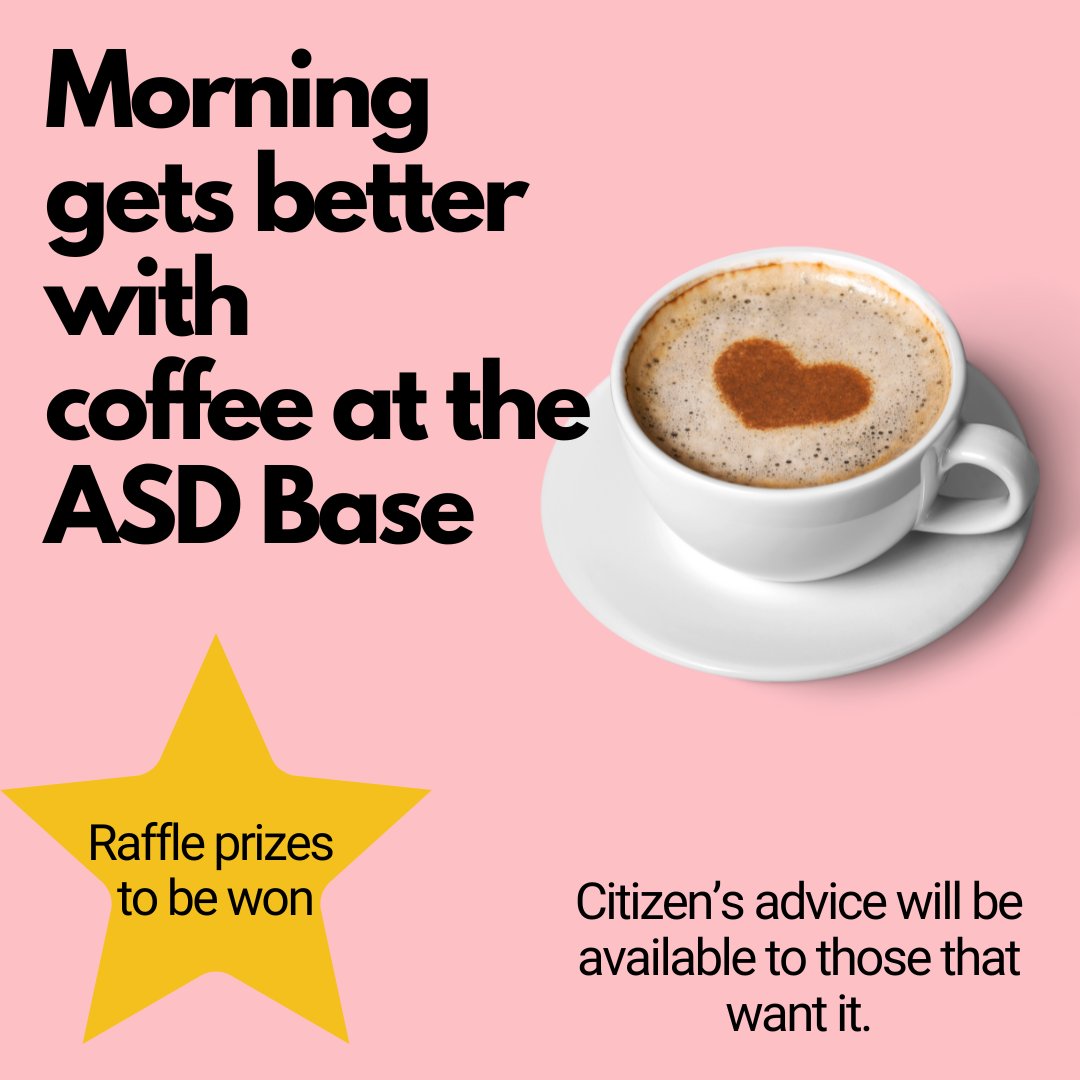 Cwmbran High School / Ysgol Uwchradd Cwmbran (@cwmbranhigh) on Twitter photo Join us at the ASD Base Coffee Morning ☕
1st March ASD Base – 10:00 AM- 11:30 AM 🙌
#notinmissout Join us at the ASD Base Coffee Morning ☕
1st March ASD Base – 10:00 AM- 11:30 AM 🙌
#notinmissout