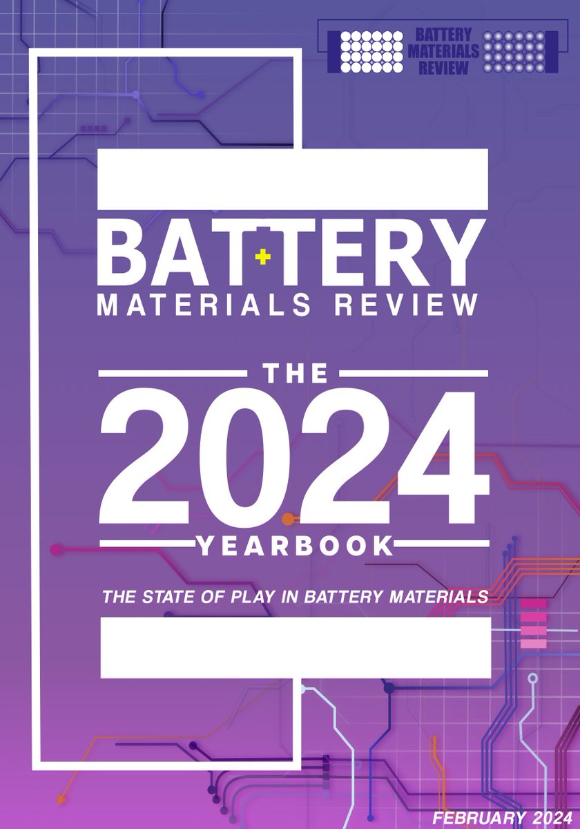 Check out The 2024 Yearbook by @ReviewBattery containing a snapshot of the state of play in the battery supply chain, plus essays from key thinkers in the industry. <a href="/RodneyHooper13/">Rodney Hooper</a> <a href="/ElectriosH/">Electrios HK</a> <a href="/MinviroLtd/">Minviro</a> <a href="/CircularStorage/">Circular Energy Storage</a> #Lithium #batteries #ESG 
 
rb.gy/uekgoh