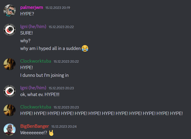 polyfeder's tweet image. Letzt auf dem Discord von Fragging Unicorns Games 😂
#subversionRPG #pnpde
Deutsche Übersetzung von Subversion: 🔗👇