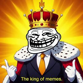 ERC20Trolls's tweet photo. We are the King of Memes and you all know it! #MemeKing #OneToRuleThemAll https://t.co/KUYNjlBsYT