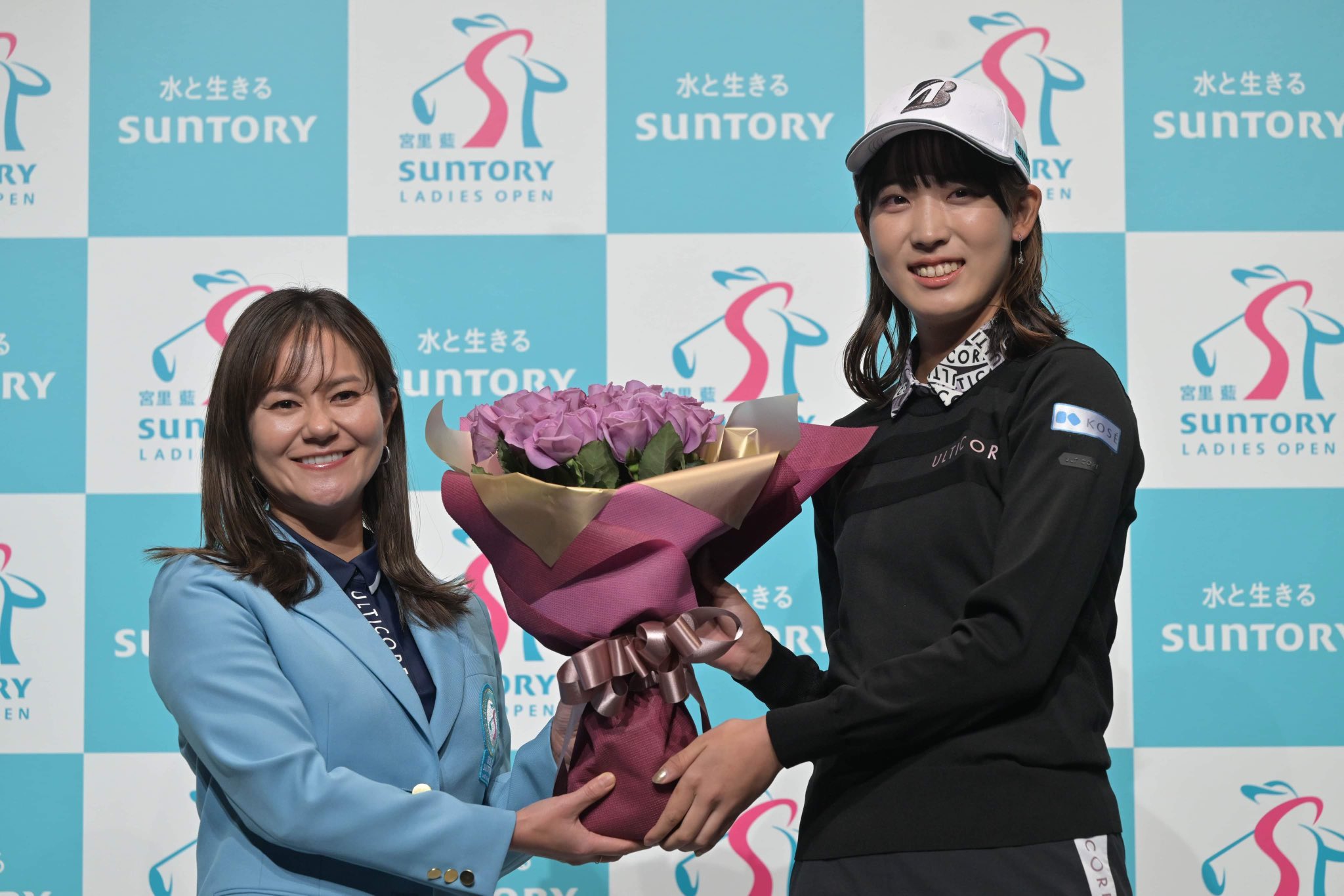 数量超限定！馬場咲希ラバーキーホルダー　サントリーレディース大会公式オリジナル 数量超限定！馬場咲希ラバーキーホルダー サントリーレディース