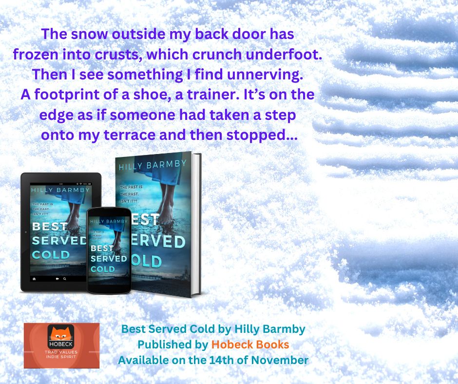 Revenge is a dish… Best Served Cold.

It’s not a cosy crime… it is a revenge thriller with attitude.’ 😱

UK amazon.co.uk/dp/B0CK4J2LV9
US amazon.com/dp/B0CK4J2LV9

#hobeckbooks #psychologicalthriller #brighton  #revenge #indieauthor #thrillerbooklovers
#mysterybooks #bookTwitter