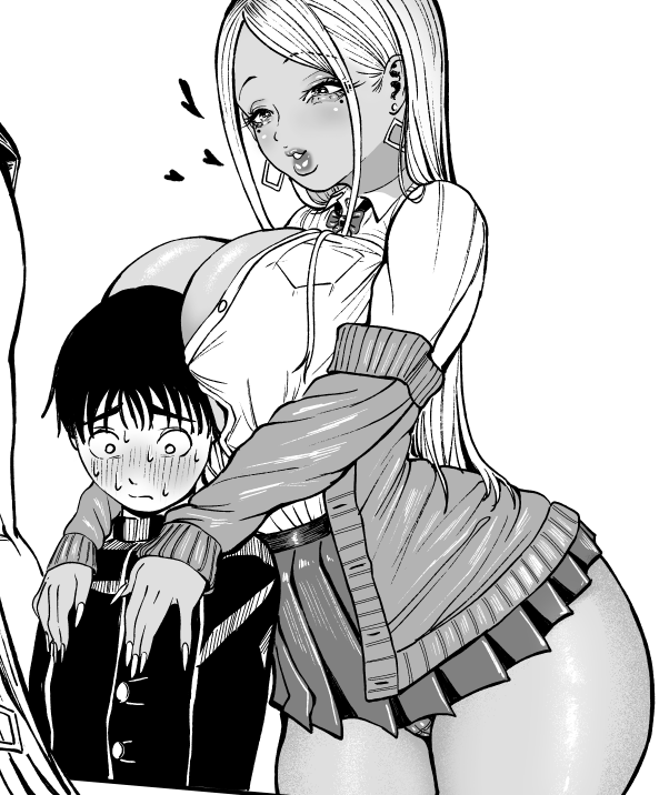 久々におっきなギャル描いてます! 