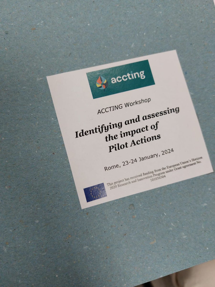 We participated in a social impact assessment workshop organized by the @ACCTING_EU consortium Thank you ACCTING partners for all your support✨ @KnowledgeInnov the Center for Social Innovation Sabanc' University, South-East European Research Centre & @yellowwindowdesign & more