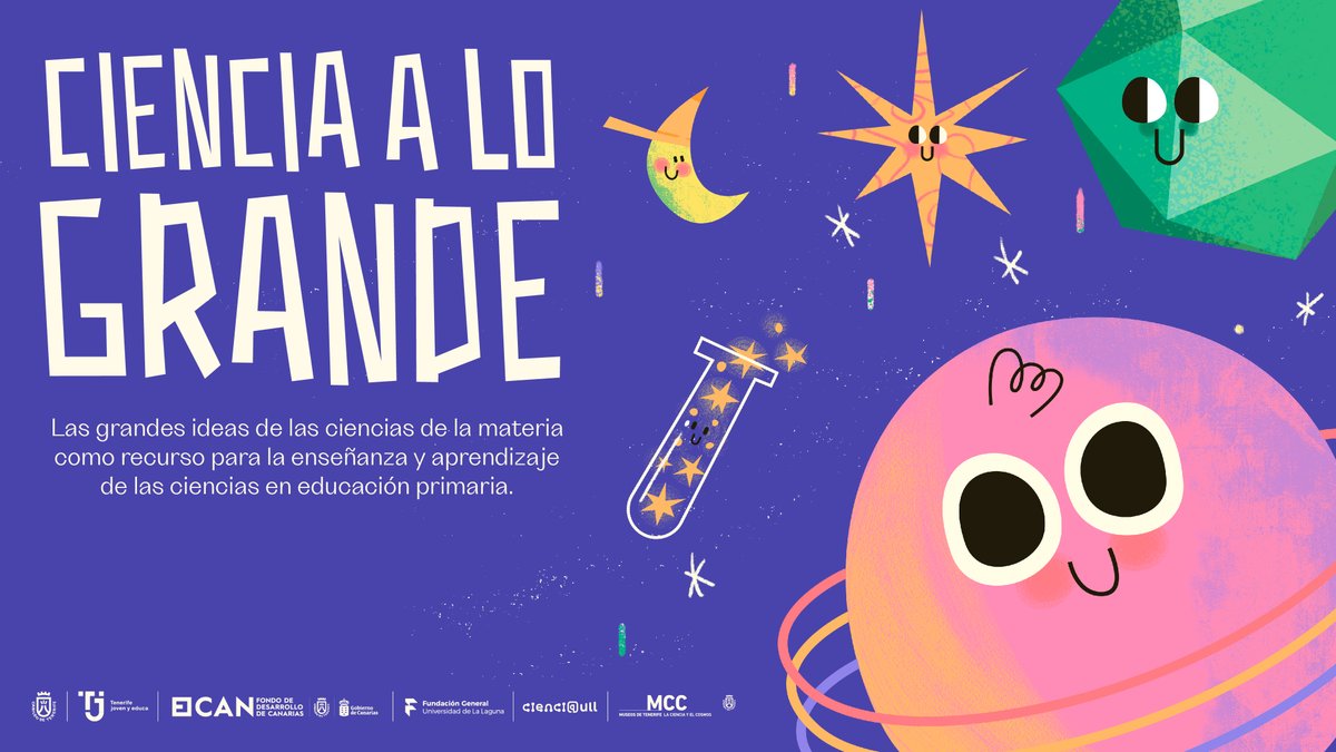 🚀El proyecto Ciencia a lo Grande🧪 sigue con sus intervenciones. Hoy visitamos el CEIP Ntra. Señora de la Concepción🏫 El alumnado exploró los conceptos fundamentales de calor y presión en el contexto de las erupciones volcánicas🌋<a href="/ULL/">Universidad de La Laguna</a> <a href="/tfjovenyeduca/">Tenerife Joven y Educa</a> <a href="/MuseosTenerife/">Museos de Tenerife</a>