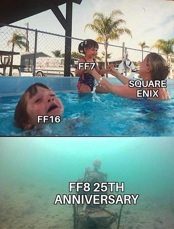 ProyectoSeeD's tweet image. Así nos sentimos los fans de #FinalFantasyVIII @SquareEnix @SQUARE_ENIX_EU