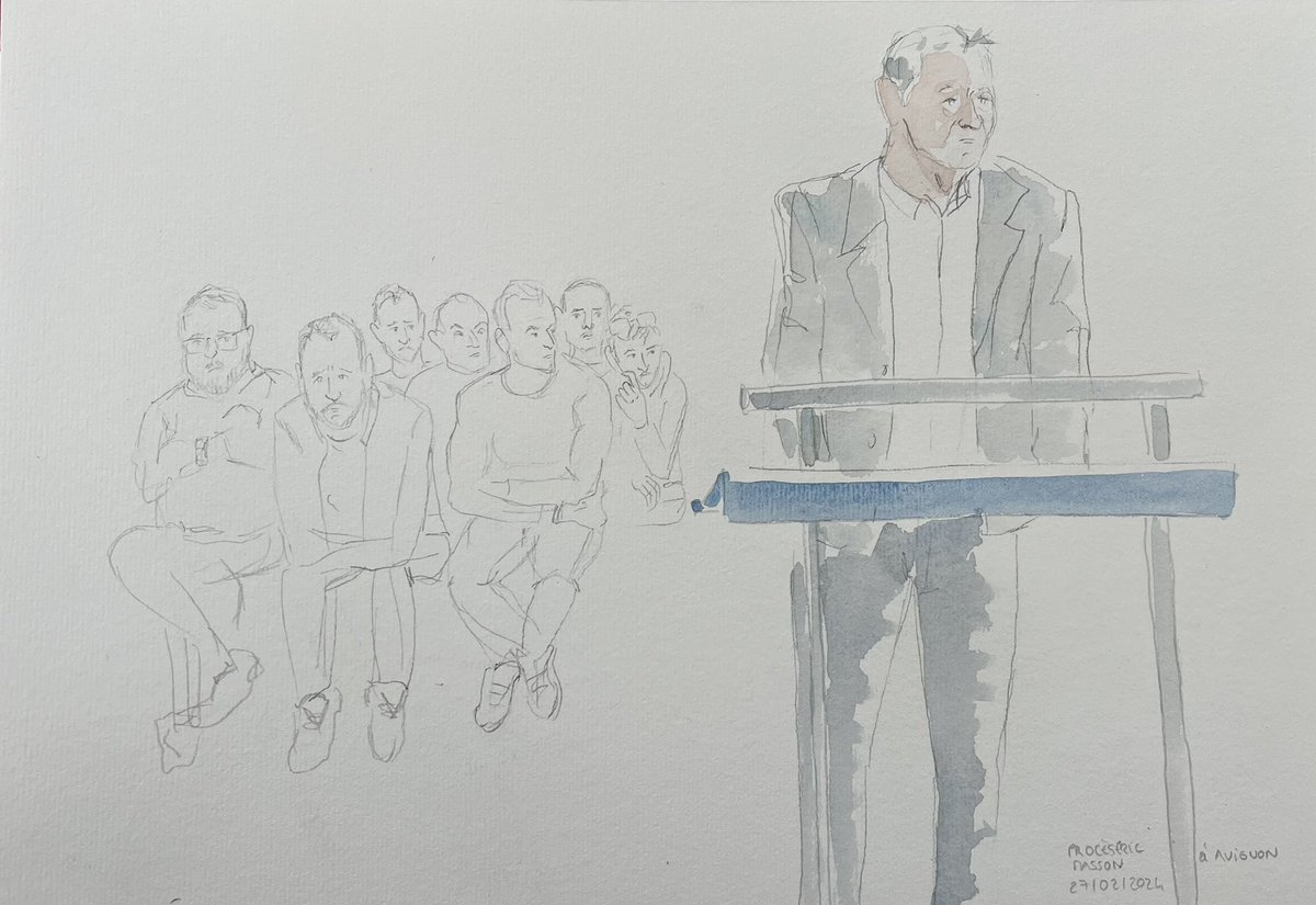 « Ici on est au palais de justice mais c’est le palais des mensonges, poursuit Marc Masson. Il pointe du doigt le principal accusé. Qu’on m’épargne les faux regrets qui ne reposent que sur une seule envie échapper à la juste sanction. » #EricMasson <a href="/RMCInfo/">RMC</a>