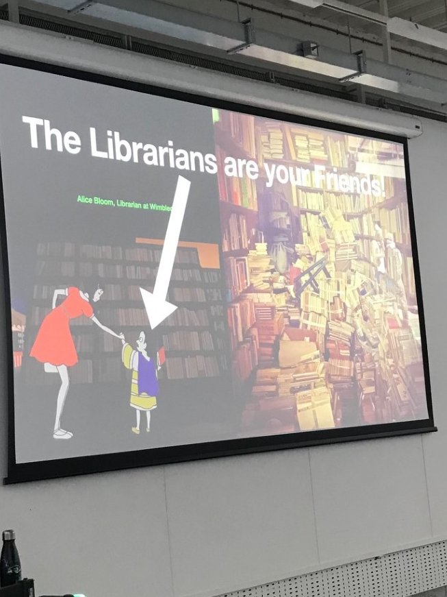 Slide from an academic's lecture today 😊it's true, we are