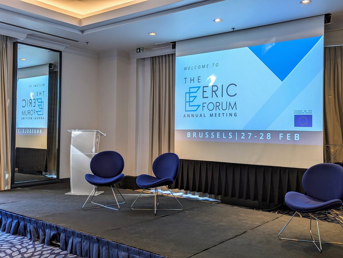 Welcome to the #ERICForum Annual Meeting 🤩 💙 #ERICs #Europe