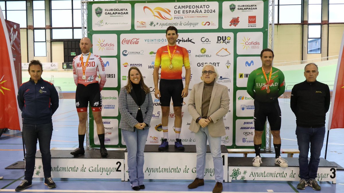 #ParaCiclismoGalego | Damián Ramos suma en Galapagar un novo título de campión de España de Persecución

🥇 O paraciclista coruñés do Lasal Cocinas - Louriña colgouse a medalla de ouro na clase C4

🔗 fgalegaciclismo.es/index.php/es/s…

 #CEPistaGalapagar24