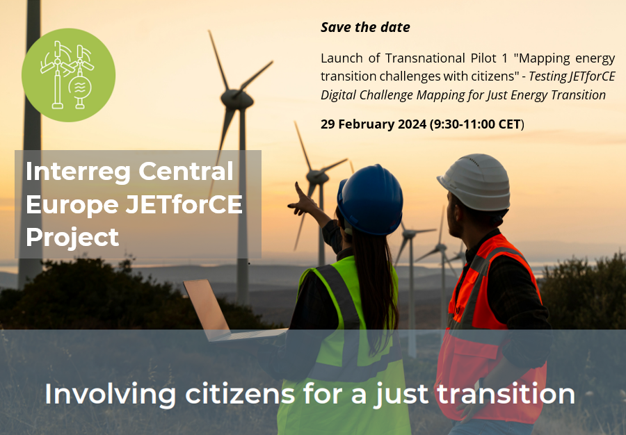 This week, the JETforCE project partners, Transnational Just Energy Transition Alliance (T-JETA) &amp; other stakeholders will convene in Bautzen, Germany for the 3rd JETforCE project meeting, held in cohesion with the 10th Annual Bautzen Energy Forum.

ℹ️ interreg-central.eu/event/jetforce/