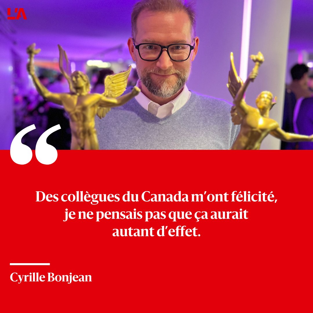 lalsace's tweet image. Le Balgauvien Cyrille Bonjean a reçu le César des meilleurs effets visuels, ce vendredi 23 février. 

#alsace #sundgau #film #cinema #cesar #prixcinema #effetspeciaux #leregneanimal