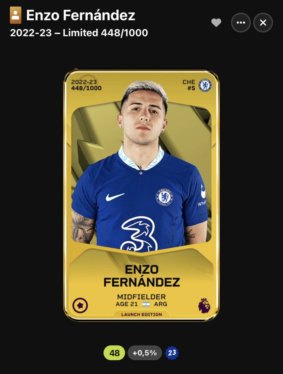 🚨GIVEAWAY !🚨

🎁Tente de gagner cette carte Limited Enzo Fernandez !🎁

Conditions pour participer 👇

⭐️ Retweet + like
⭐️ Follow <a href="/RlkBrandon/">Brandon RLK</a> + <a href="/InflowFootball/">InFlow Game</a> 
⭐️ Rejoins le Discord d’InFlow Game et compose ton équipe : discord.com/invite/VBWwxvc…

Rejoins la communauté et