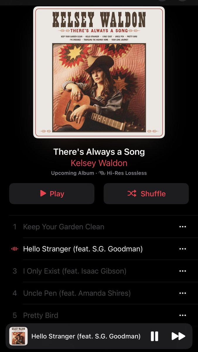 Looks like a new Kelsey Waldon album in May 🙌🏻