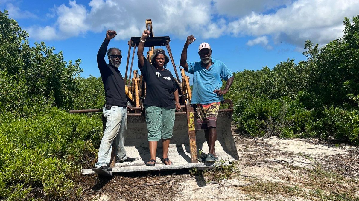 Celebrations on Barbuda begin early today as John and Jackie have won their appeal which challenged a decision denying them the right to fight a destructive airport development on #Barbuda!
