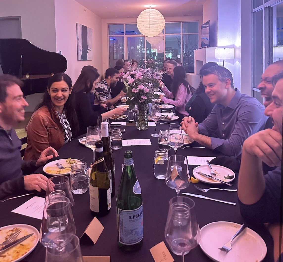 MIT Founders &amp; Funders AI Dinner
Supported by Fidelity @ShoobxInc 

Join the Fidelity for startups community for access to more events like this! info.shoobx.com/startups?utm_c…
