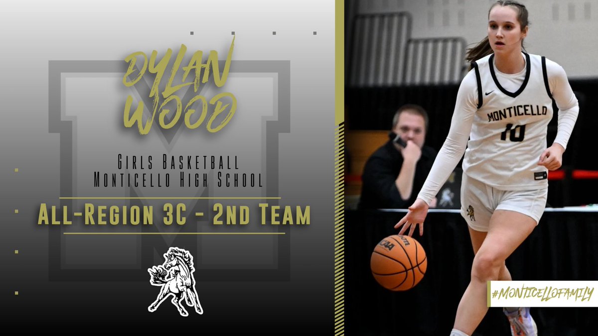 Congratulations Dylan Wood on earning Class 3, Region C All-Region honors.  Go Mustangs!