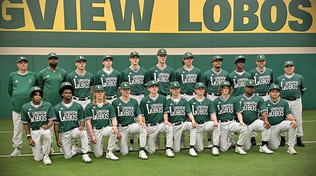 LOBO BASEBALL OVERCOMES ADVERSITY FOR CLUTCH WINS! 

Longview rebounded from a pair of losses on opening day to earn a 9-7 come-from-behind win over Liberty-Eylau on Friday at the Longview Tournament. The Lobos trailed 7-0 before mounting their rally.

Andrew Tutt sparked the