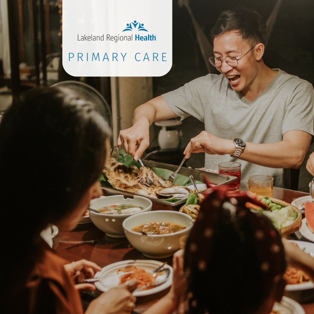 Don't let sickness keep you from the family dinner table and making memories 🤩

Get established with a primary care physician today! Call 863.284.5000 to book an appointment!

#LakelandRegionalHealth #PCP #PrimaryCareProvider #LRH #Healthcare