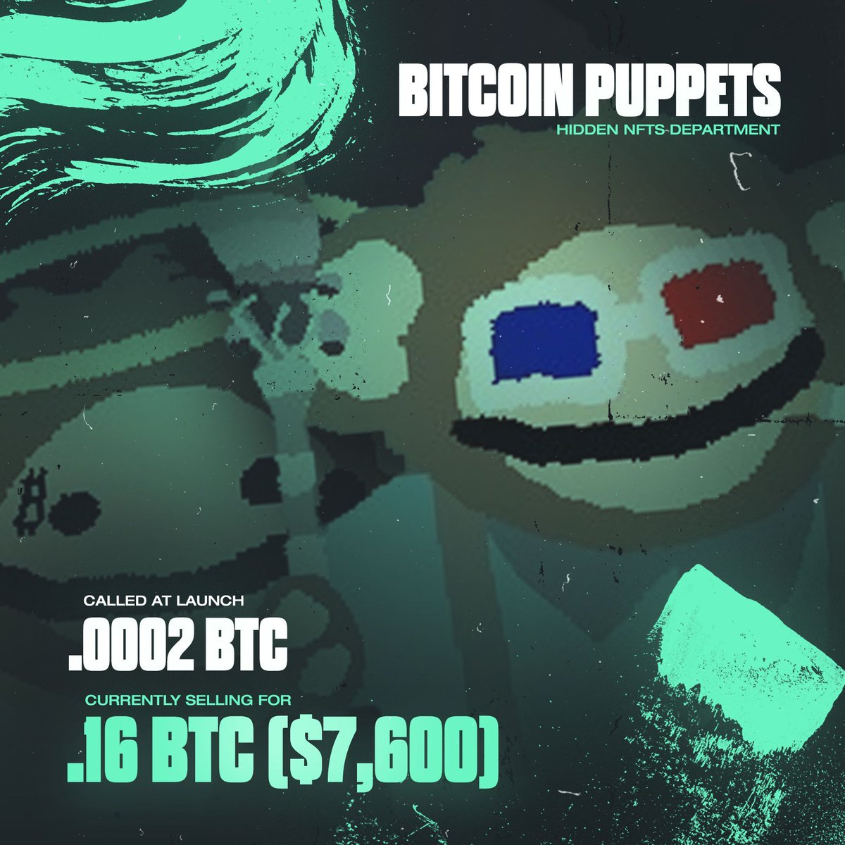 We 💚 the puppets 🤝 

Several members inside Hidden purchased a puppet during the public sale thanks to our early call and timely coverage; did you manage to pick up a puppet? 🎯