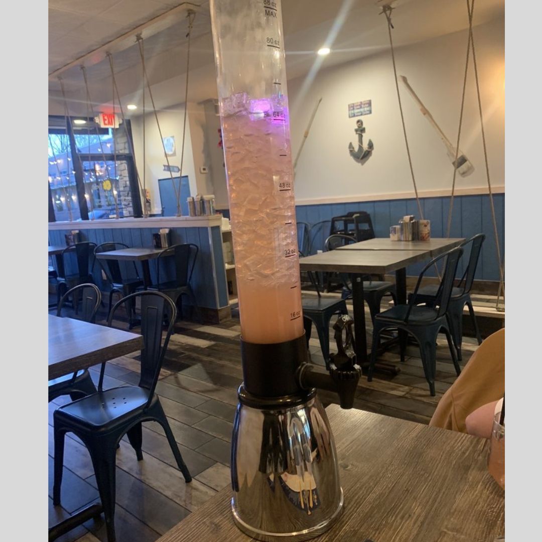 Pouring happiness! Get $10 off on our Margarita Towers at High Tide Taco Bar every Wednesday.

buff.ly/48mOdTq

#HighTideTacoBar #Farmingdale #LongIsland #LongIslandEats #TastingLongIsland #Tacos #MargTower #Wednesday