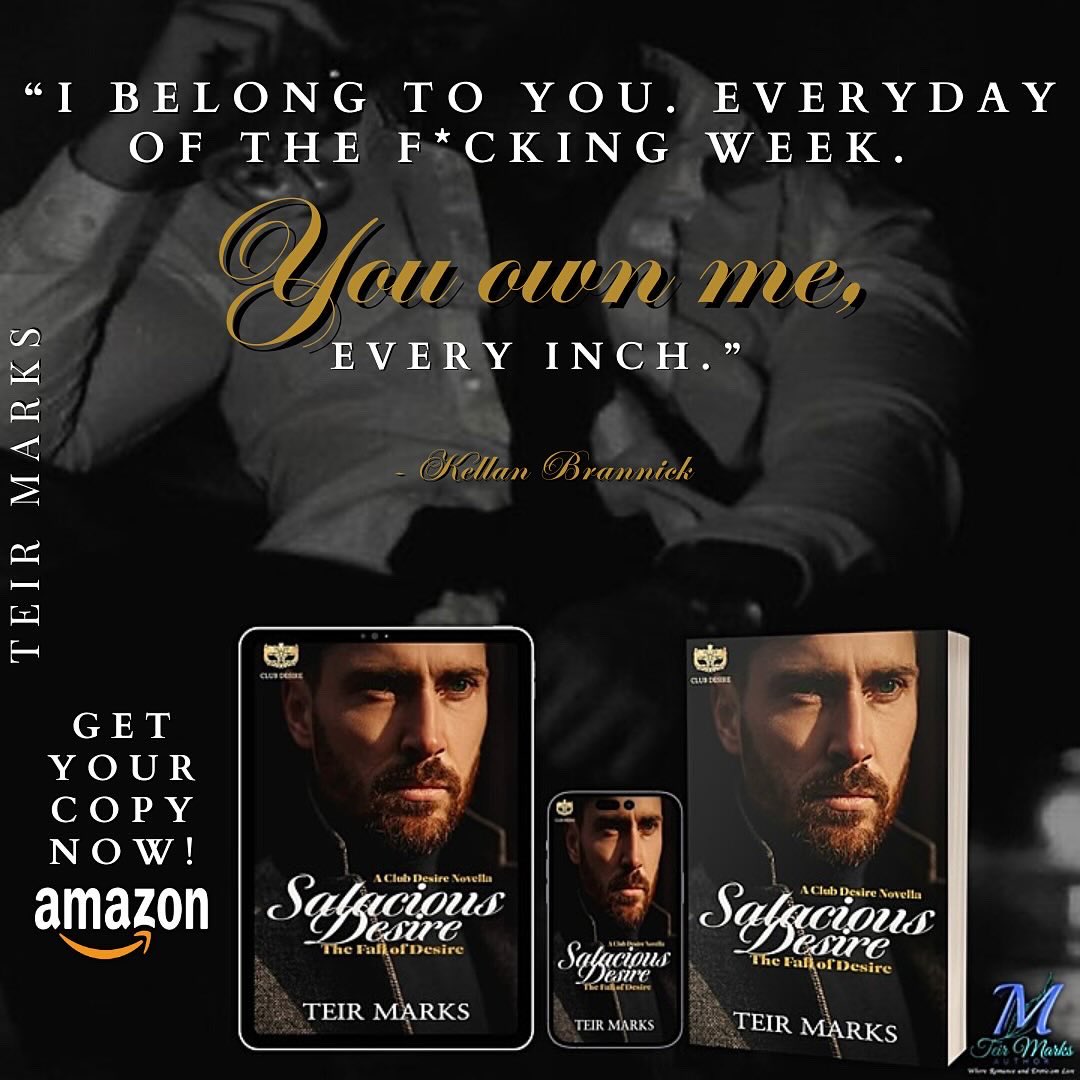 authorteirmarks's tweet photo. Have you entered Club Desire with Inka & Kellan yet?
Stop punishing yourself & get it now: https://t.co/R3bwhe47LF
When these two cross paths at Club Desire, embers grow into a blazing inferno.
#StayEtched #ClubDesire #FallOfDesire #EtchedVerse #writingcommunity https://t.co/uGuUWGPOsr