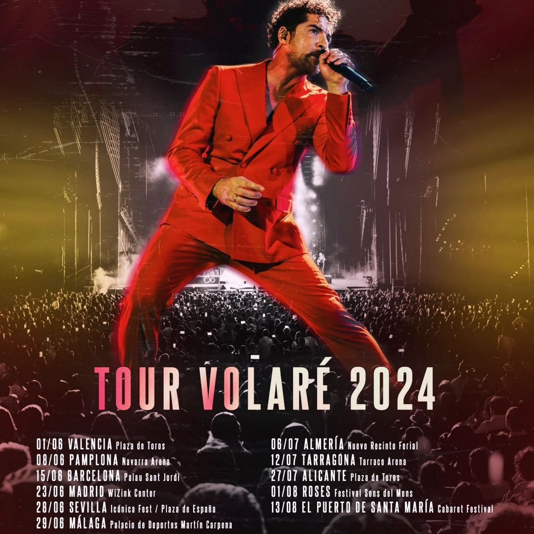 Y volaremos contigo <a href="/davidbisbal/">davidbisbal</a> 💙
#tourvolaré2024 #España 🇪🇸
Entradas YA a la venta en 
tienda.davidbisbal.com/pages/tour-vol…