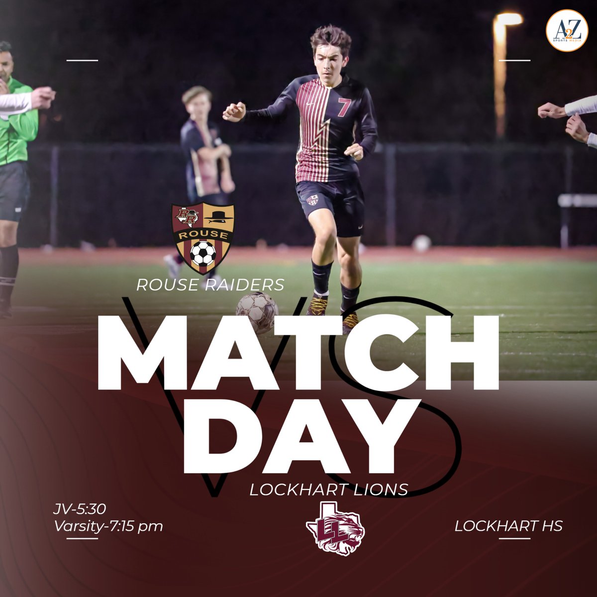 Match Day for @RouseSoccer @RouseScrBooster @DKnight111